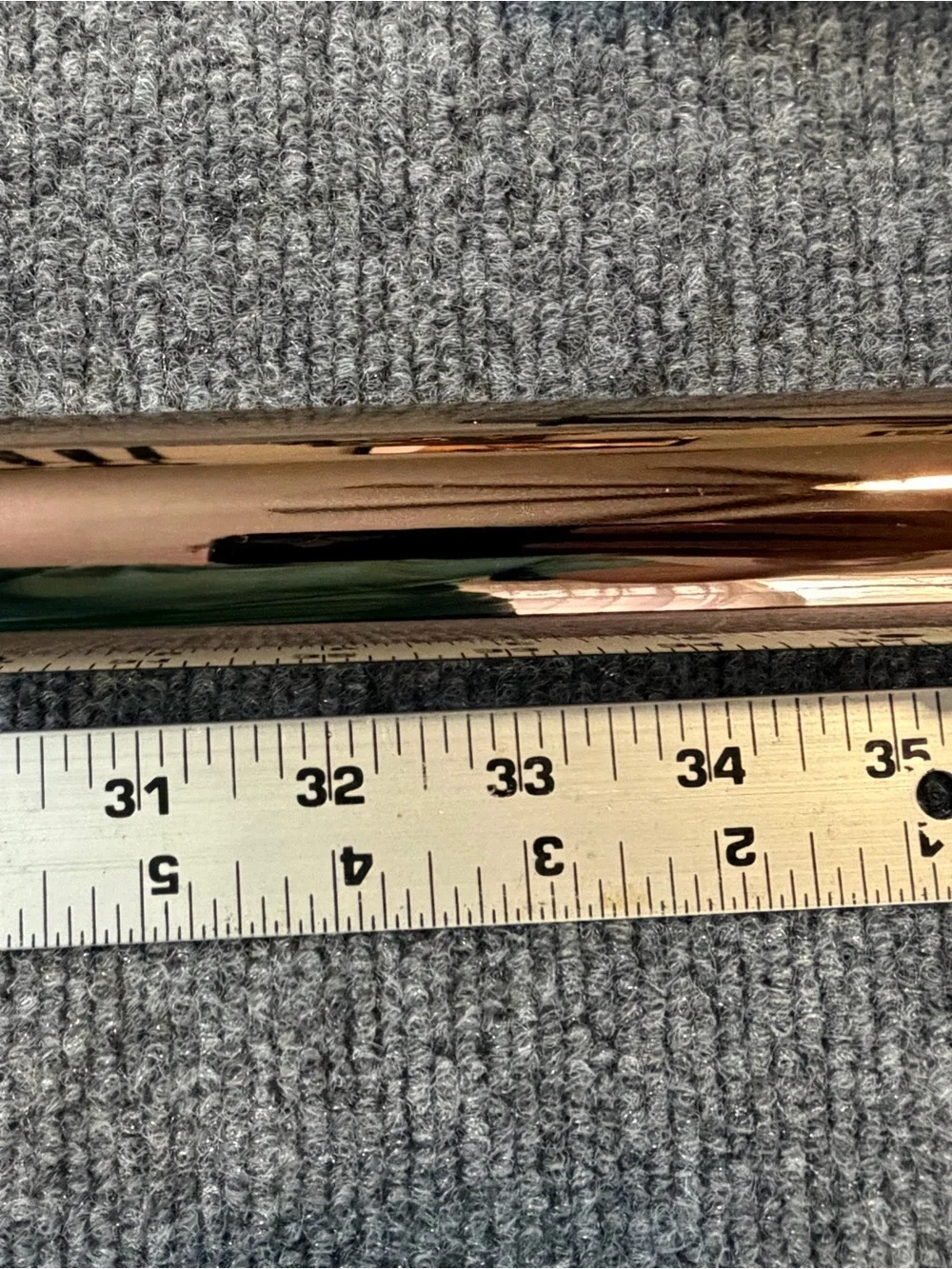 L’ange Le Curl Titanium Curling Wand HT0266 1.25” 32mm Rose Gold Pink Tested